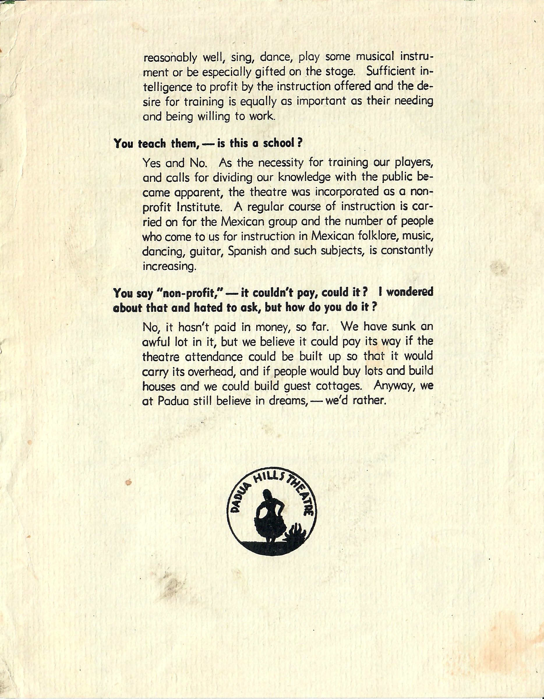 Promotional Flyer