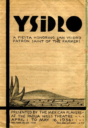 Plays Image #2 — Ysidro: 1936