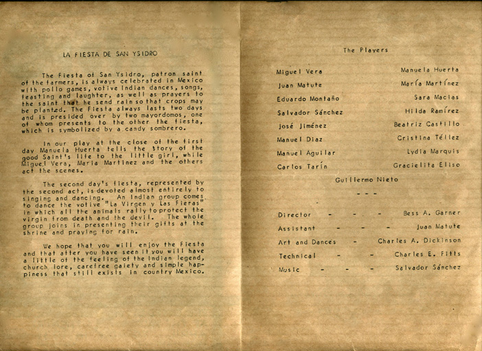 Plays Image #2A — Ysidro: Inside
