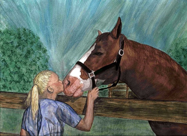 A Girl and her Horse